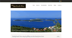 Desktop Screenshot of apartments-hvar.biz